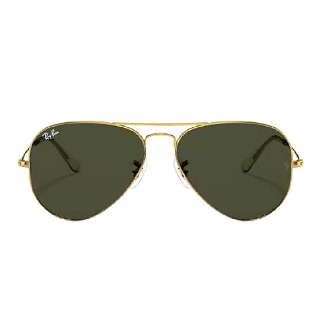 Ray Ban 25 Aviator Large Metal Sunglasses